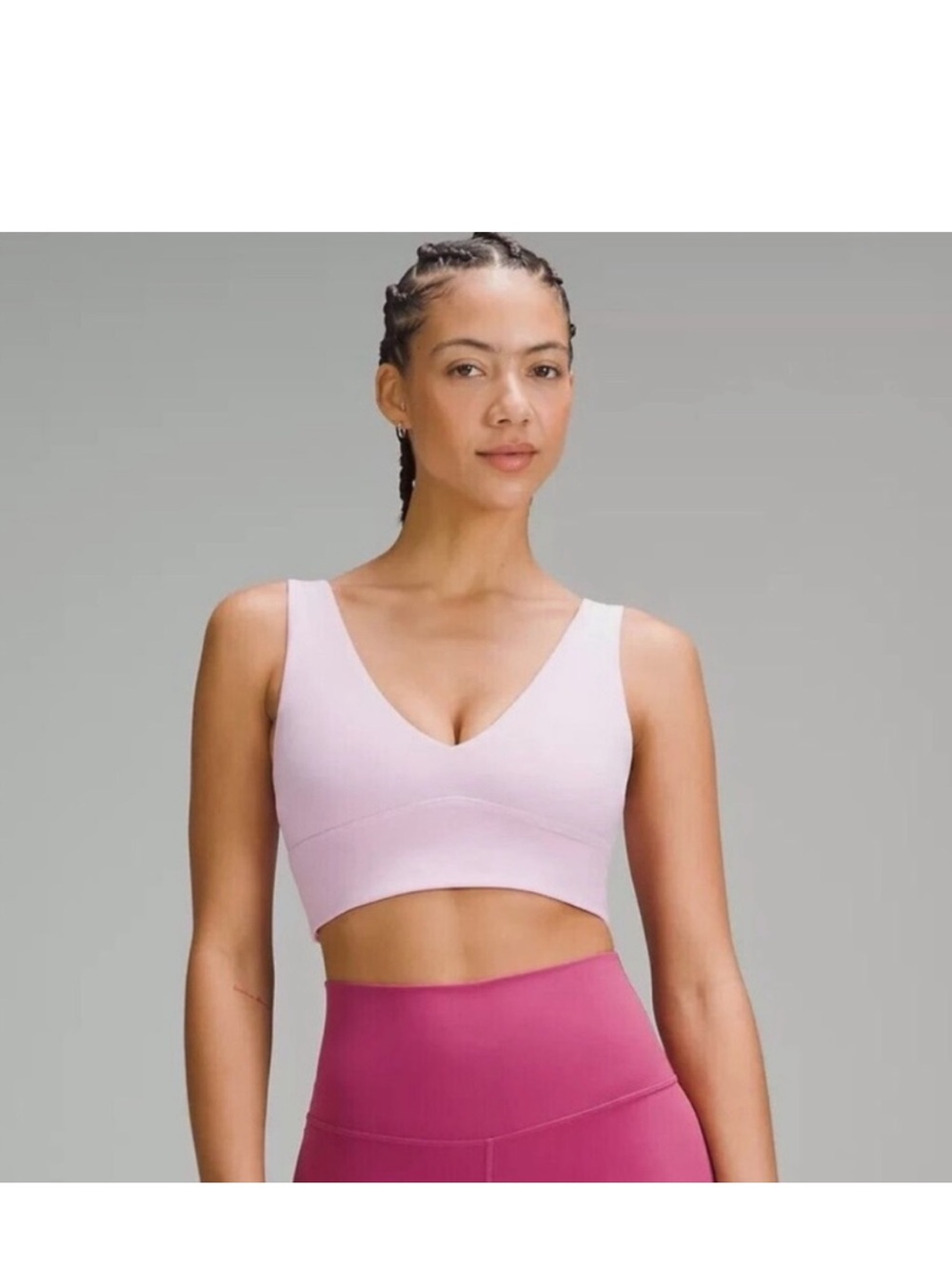 Lululemon Align V-Neck Bra Vitapink